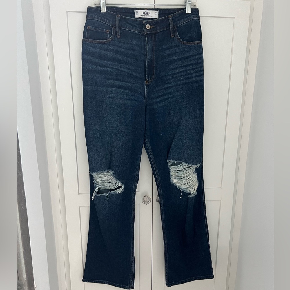hollister jeans curvy ultra high rise dad jeans women 9R